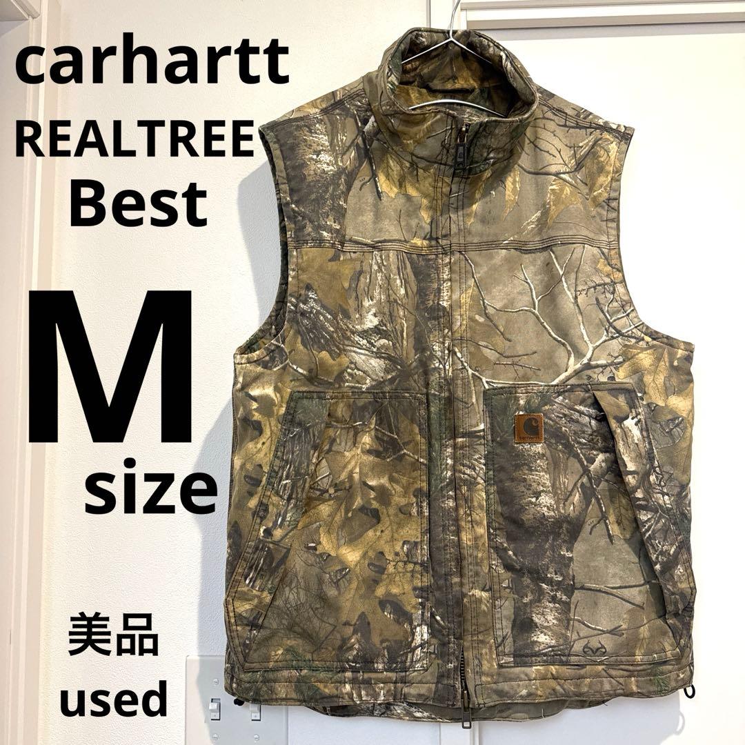 美品 カーハート carhartt リアル ツリー REALTREE ベスト - メルカリ