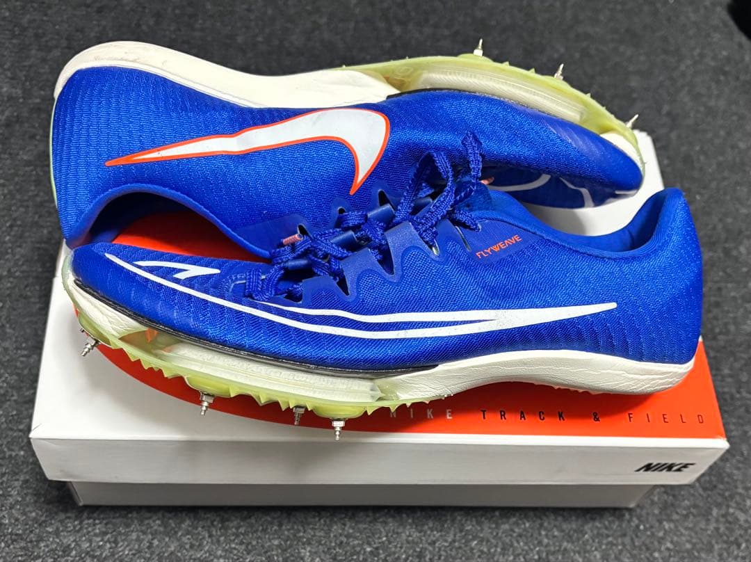 Nike エアズーム マックスフライ1 青 ※試着のみ【25.5cm・極美品】