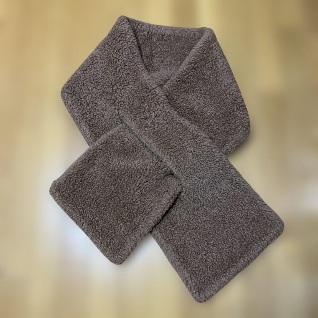 MAX MARAマックスマーラテディベアストール　キャメル マックスマーラ“ふんわり”テディベア素材のストール、キャメルの