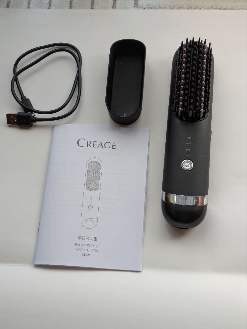 クリアージュ、コードレス ヘアアイロンブラシ クリアージュ コードレスヘアアイロンブラシ テレ朝通販 ロッピング