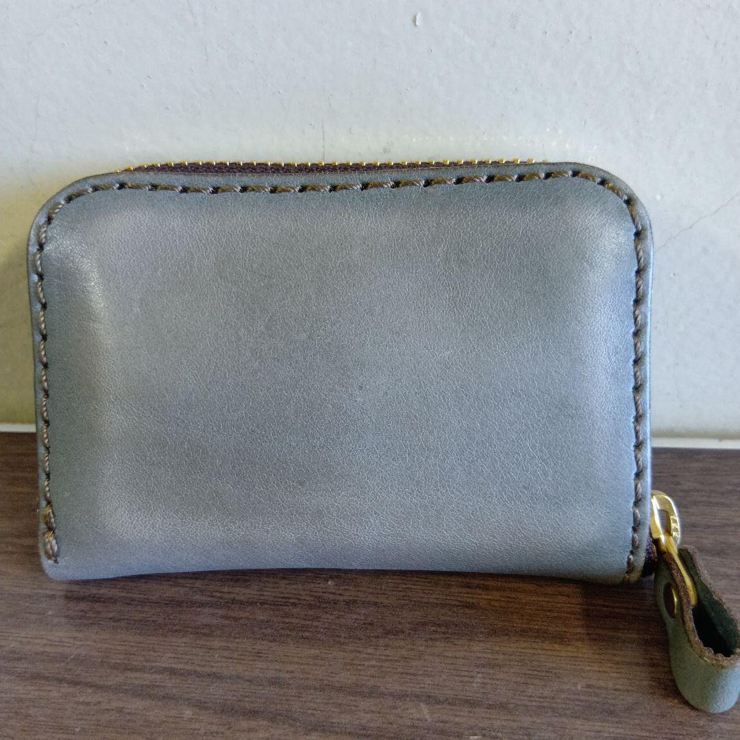 ヘルツ【アイビーグレイ特別仕様】コンパクト財布