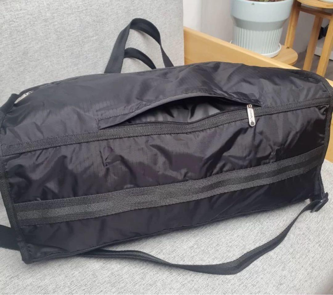 新品 LeSportsac レスポートサック ボストンバッグ 黒 - メルカリ
