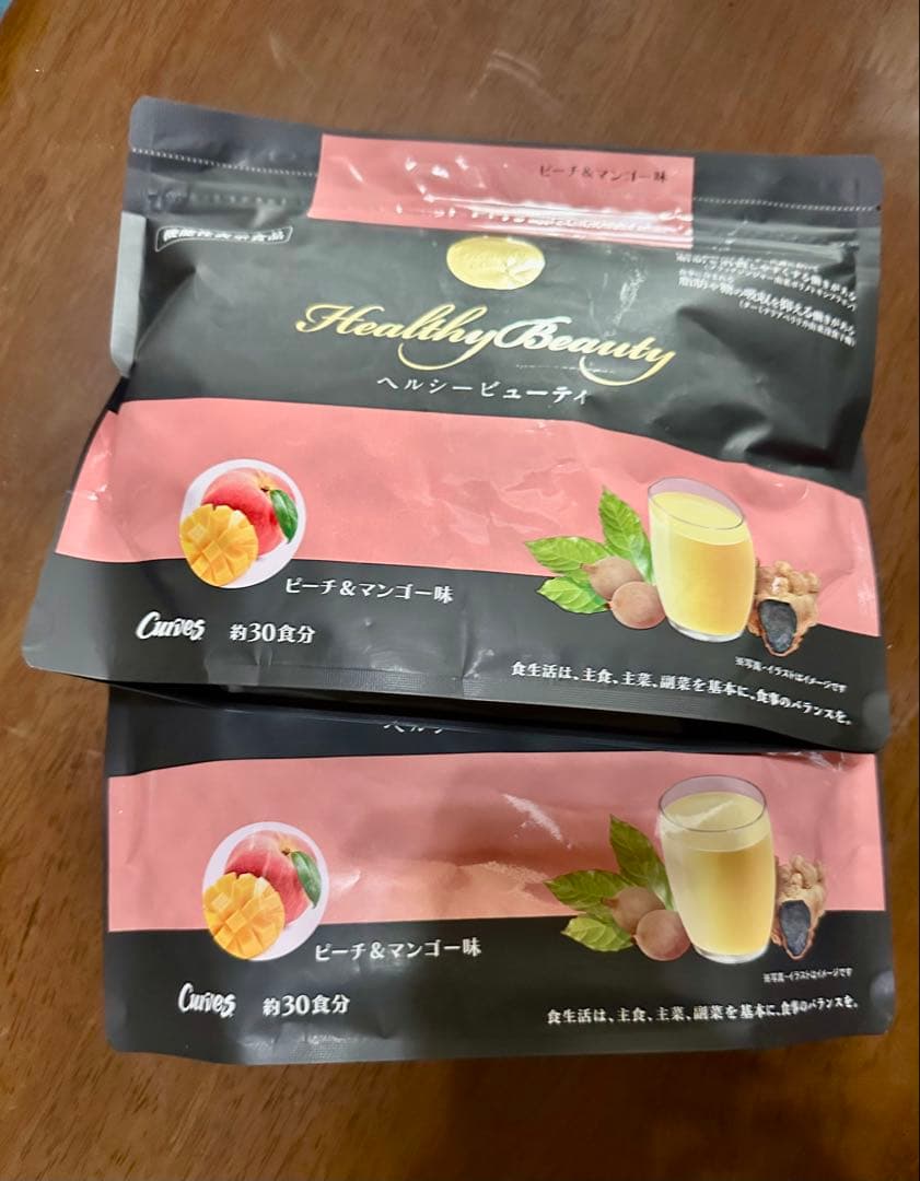 Healthy Beauty ピーチ＆マンゴー味 30食分✖️2個 Healthy Beauty ピーチ&マンゴー味 30食分 - メルカリ