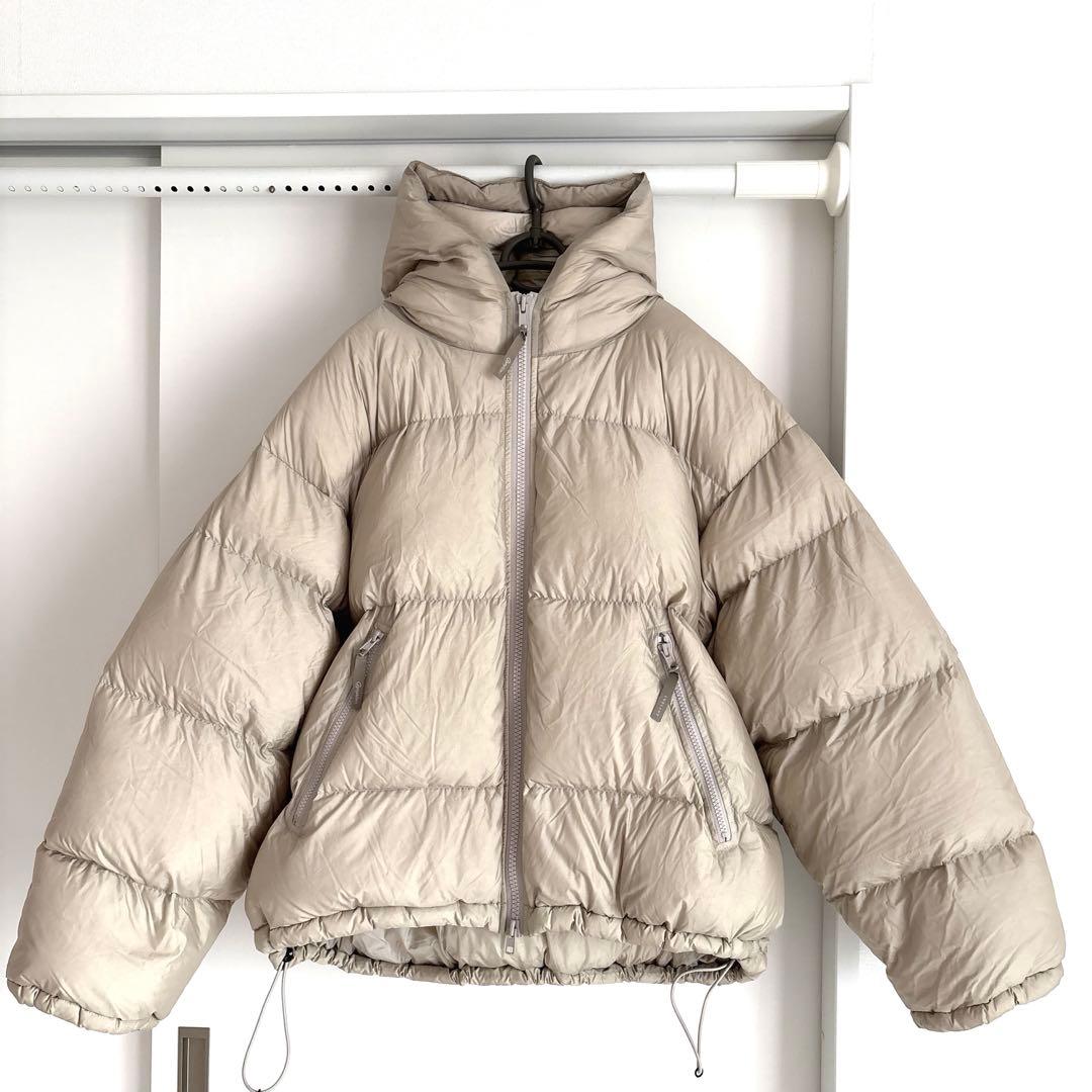 Gymplex ベージュ ダウンベスト フード付き 楽天市場】GYMPHLEX(ジムフレックス)HOODED DOWN VEST フード付き2way