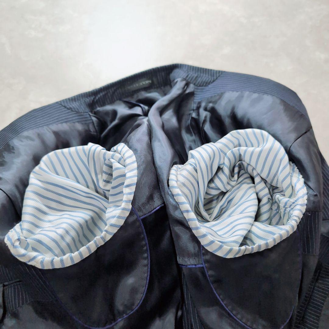 新品】アオヤマ 高級ライン HILTON×TORAY XL 濃紺 ストライプ - メルカリ