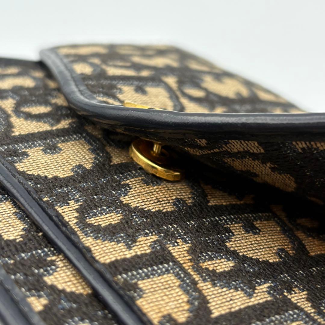 希少】ディオール オールドトロッター柄 クラッチポーチ ヴィンテージ