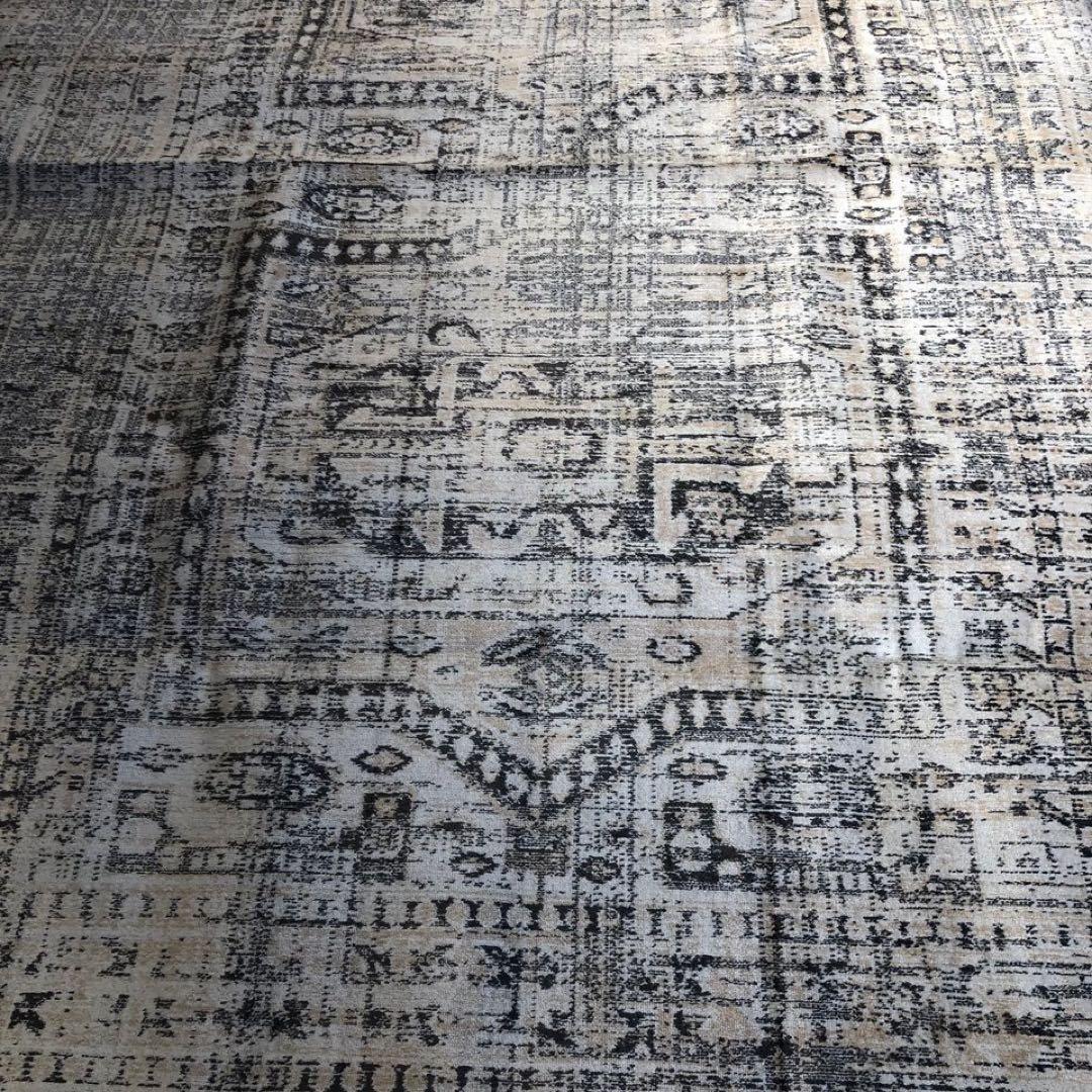 みるみる様専用 unicoラグ NEVELネヴェル ベージュ 120×180cm - メルカリ