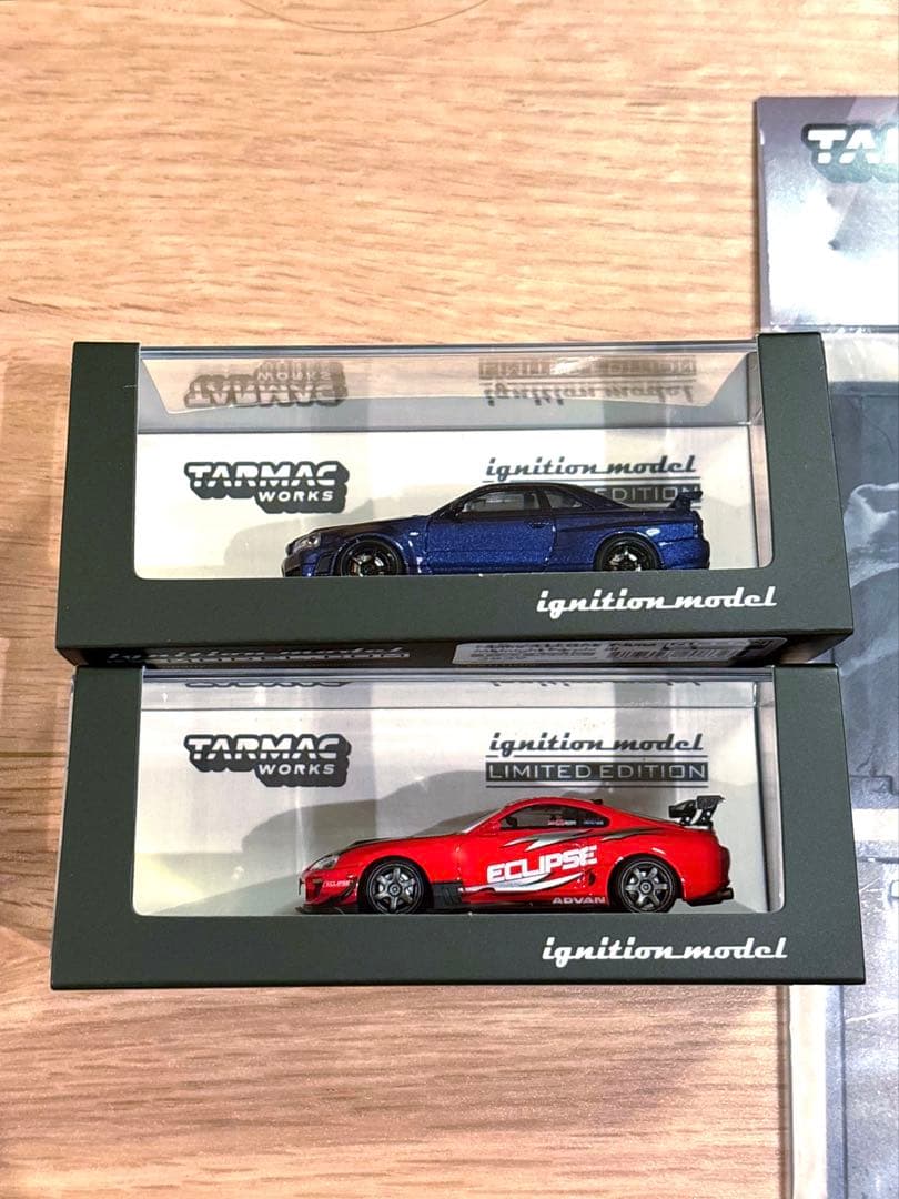 1/64 ignition model R34 GT-R Supra TAS限定 1/64 ignition model R34 GT-R Supra TAS限定 1/64 ignition model R34