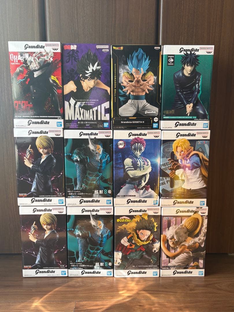 グランディスタ、プライズフィギュア 12体セット - メルカリ