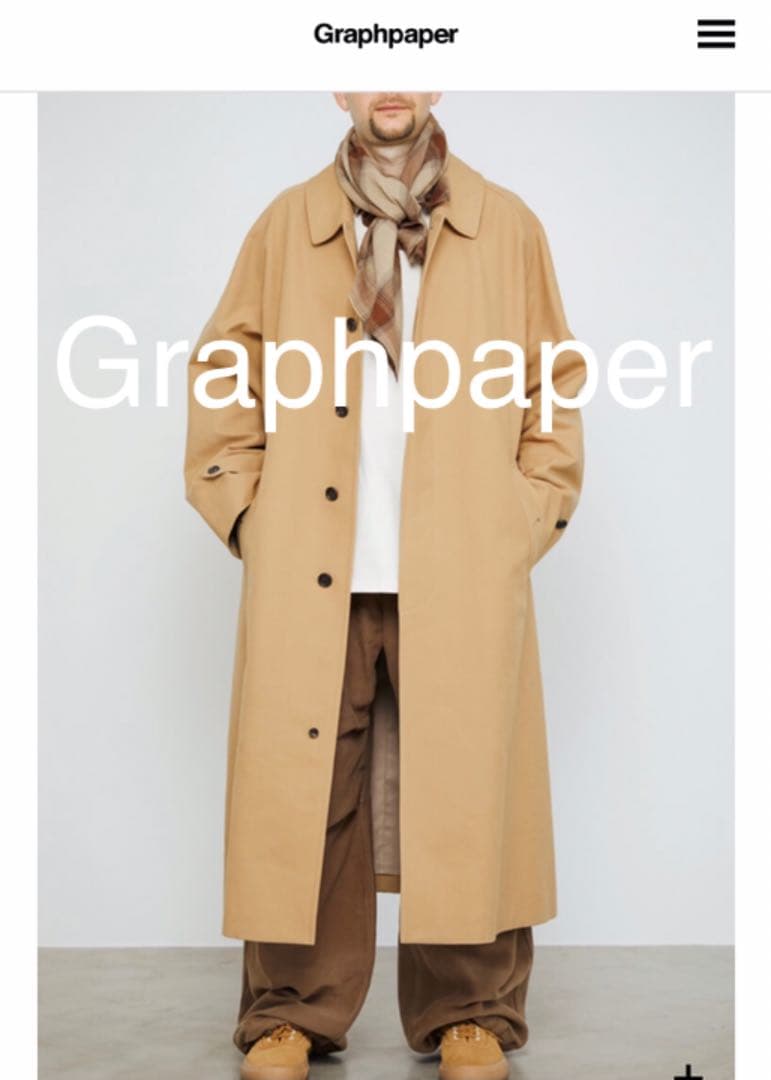 新品ファッション - DOUBLE CLOTH PEACH SOUTIEN COLLAR COAT