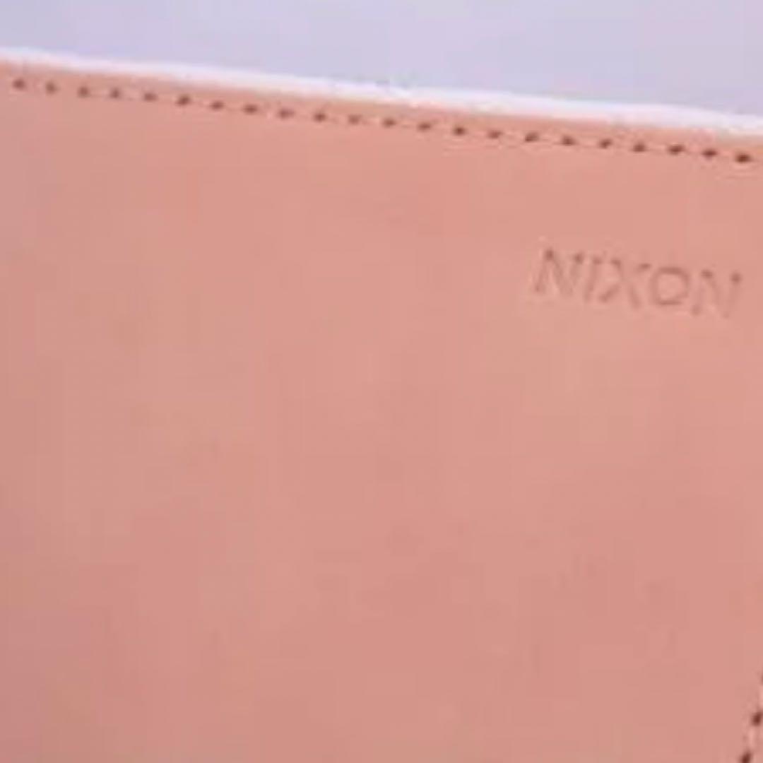 未使用】NIXON ニクソン MOORE 本革 長財布 ナチュラル NIXON