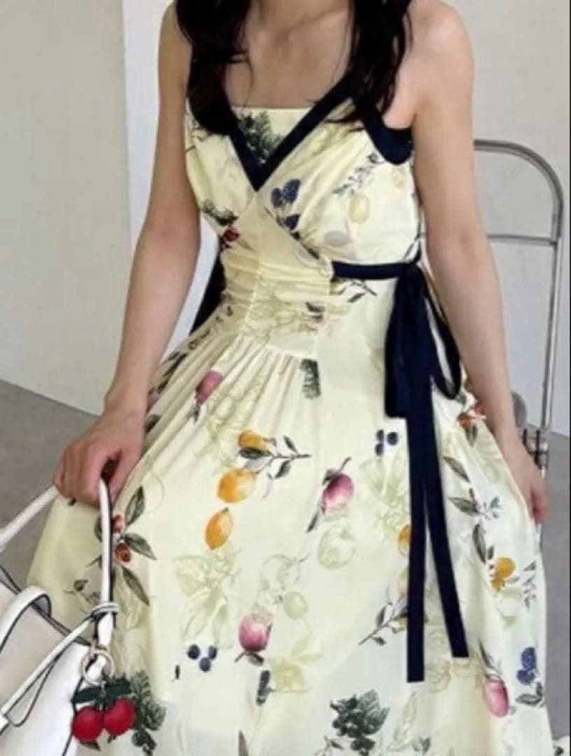 FRAY I.D｜フレイアキャミワンピ FRAY I.D（フレイ・アイディー） (12%OFF) Aラインキャミワンピ 24秋冬