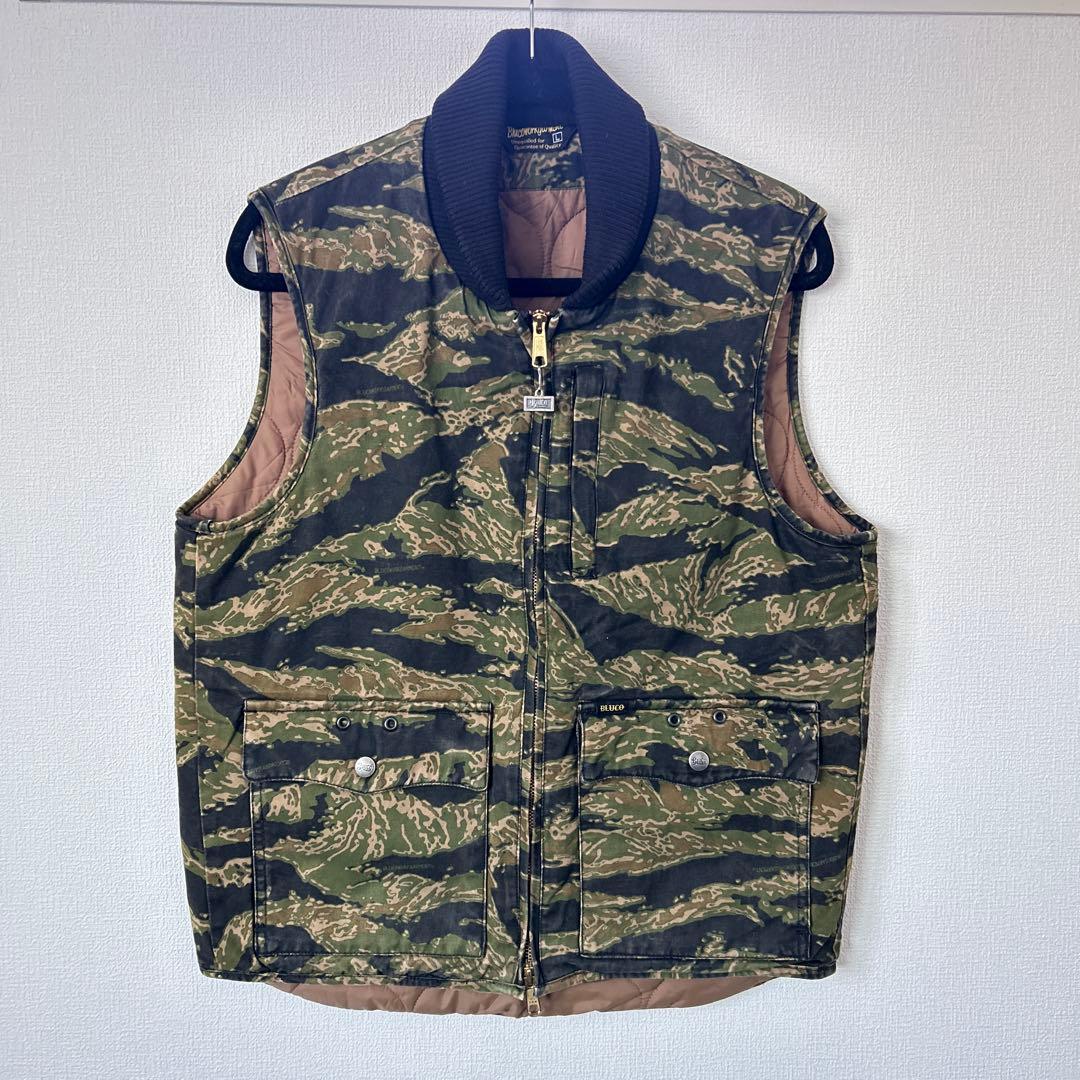 BLUCO ブルコ ベスト OL-044 タイガーカモ - メルカリ