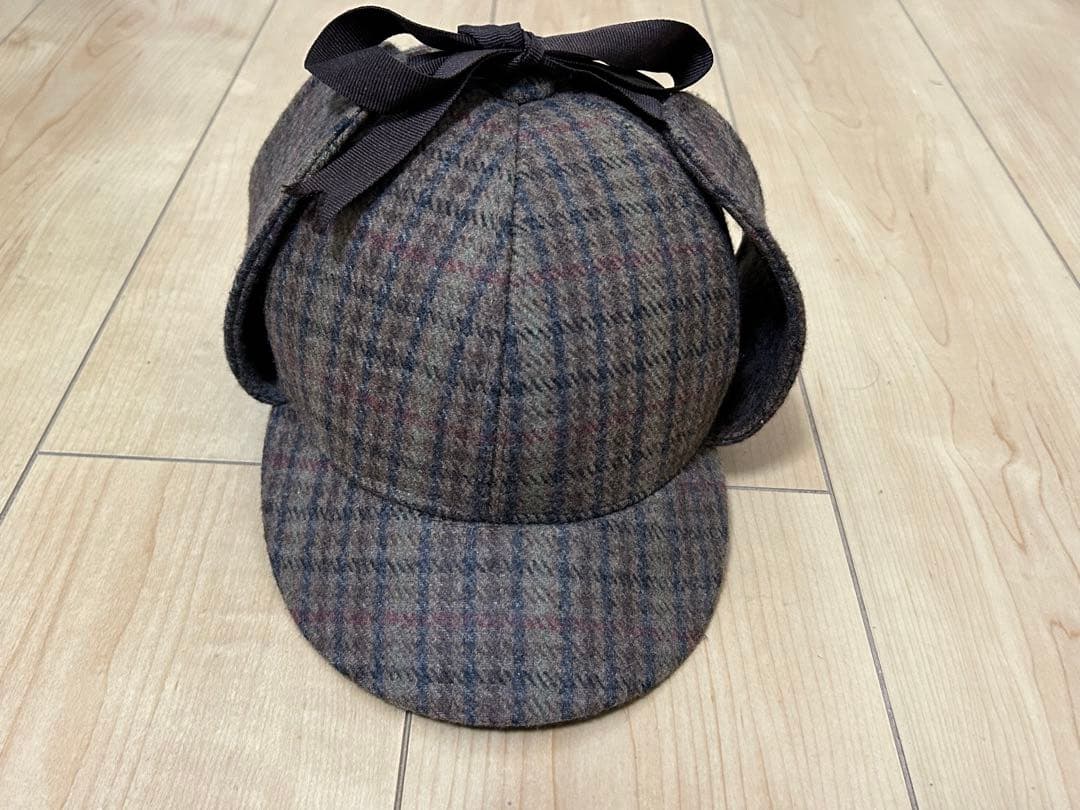 ディアストーカー帽子　鹿撃ち帽子 楽天市場】レビュー投稿で90日延長保証!!DAKS ウール ディアストーカー