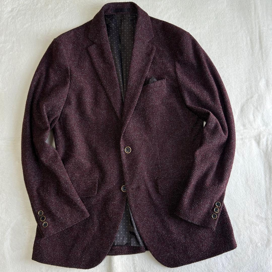 美品 定価5.8万 ジョセフアブード ツイードウール セットアップ