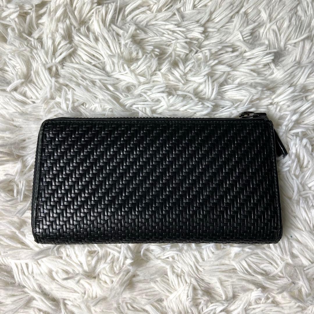 希少✨】エルメネジルドゼニア ペッレテスータ 長財布 レザー 黒