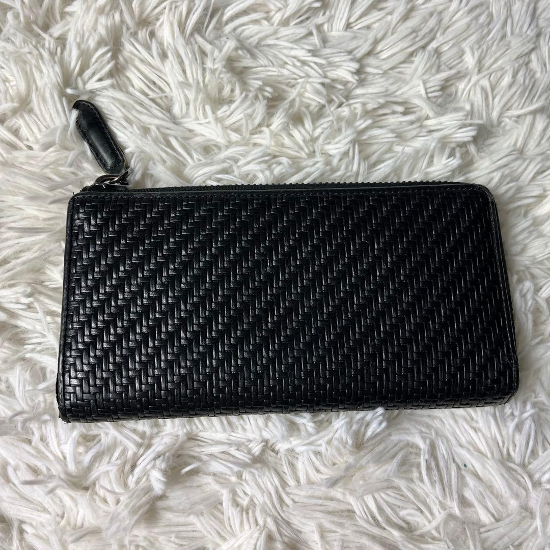 希少✨】エルメネジルドゼニア ペッレテスータ 長財布 レザー 黒