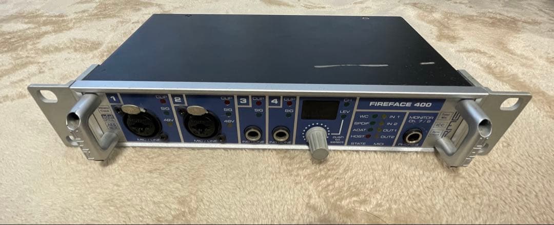 RME FIREFACE 400 動作品ですが難あり（商品説明よくお読み下さい） RME Fireface 400 Audio Interface