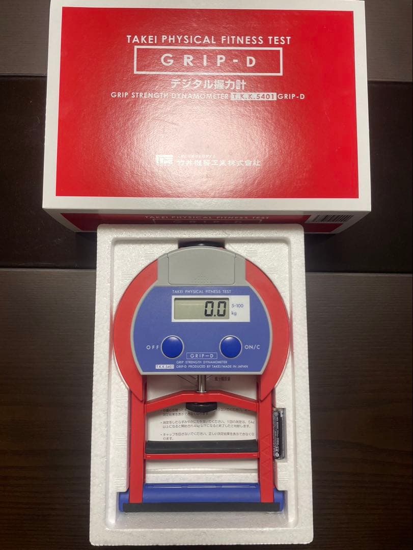竹井機器　デジタル握力計 GRIP-D グリップ-D（デジタル握力計） スメドレー式 | 株式会社SANKA 健康機器
