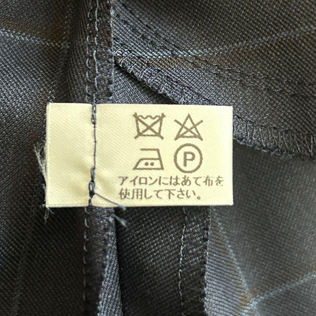 美品 マムエモア 切り替えジャンパースカート ノースリーブワンピース