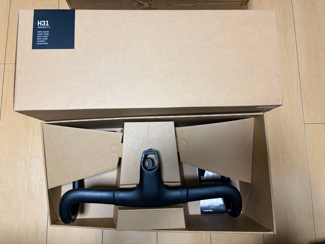 Canyon H31 エルゴコックピット CF ハンドル Canyon CP0030 1 1/4