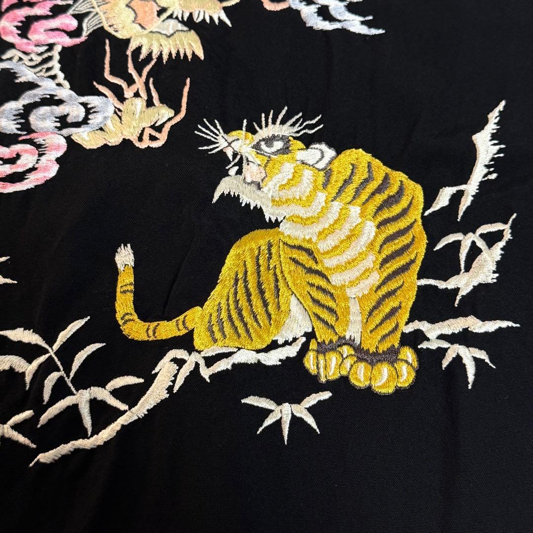 TAILOR TOYO × BEAMS スカ シャツ トラ ドラゴン 刺繍 - メルカリ