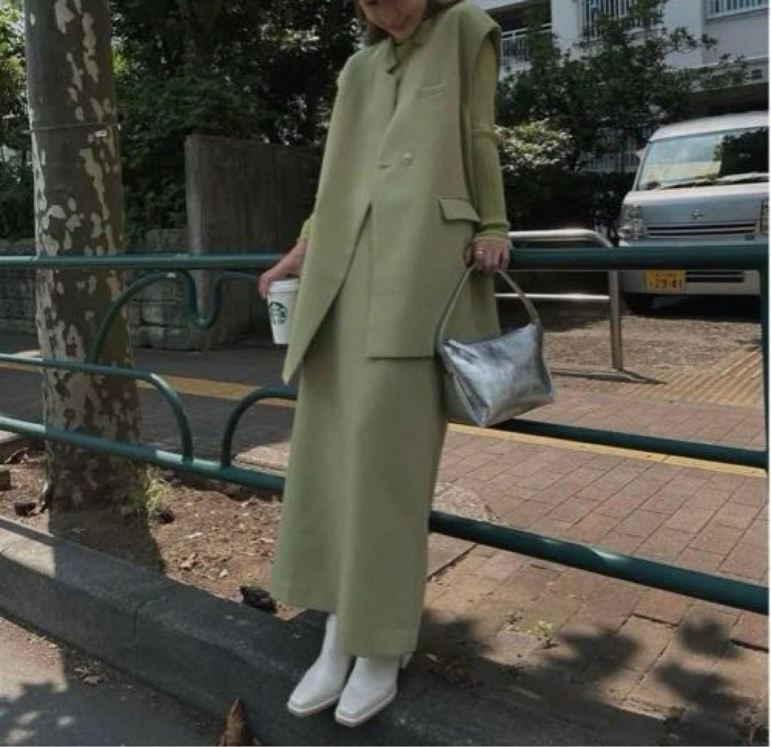 美品】AMERI VEST SET UP アメリヴィンテージ ジレセットアップ - メルカリ