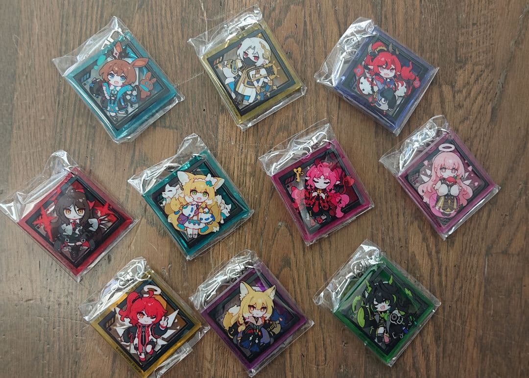 アークナイツ 会場限定ガチャ アクリルキーホルダー フルセット 全種セット