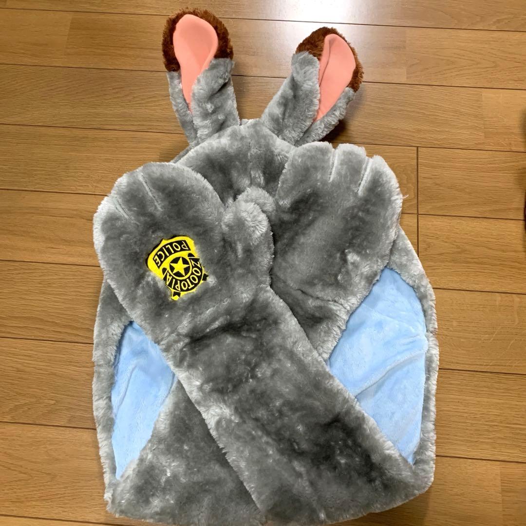 ディズニー ズートピア ファンキャップ フード付きマフラー ジュディ