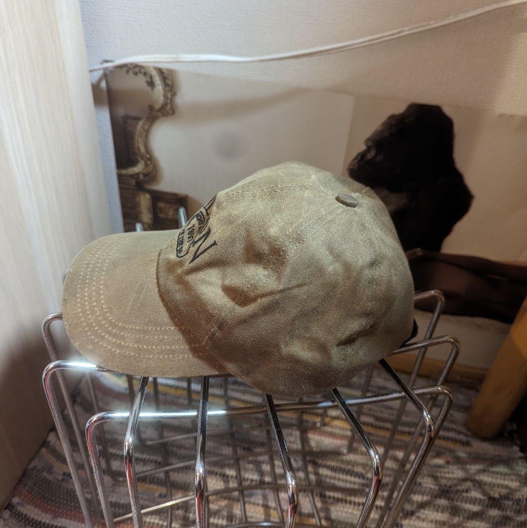 90s FILSON オイルドコットン ロゴエンブロイダリー キャップ USA製