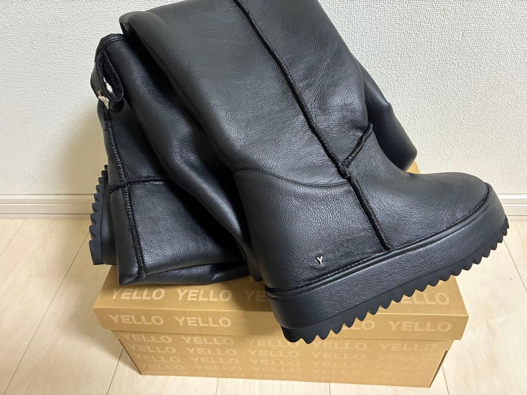 YELLO＊JACOB LOOSE FIT LONG BOOTS