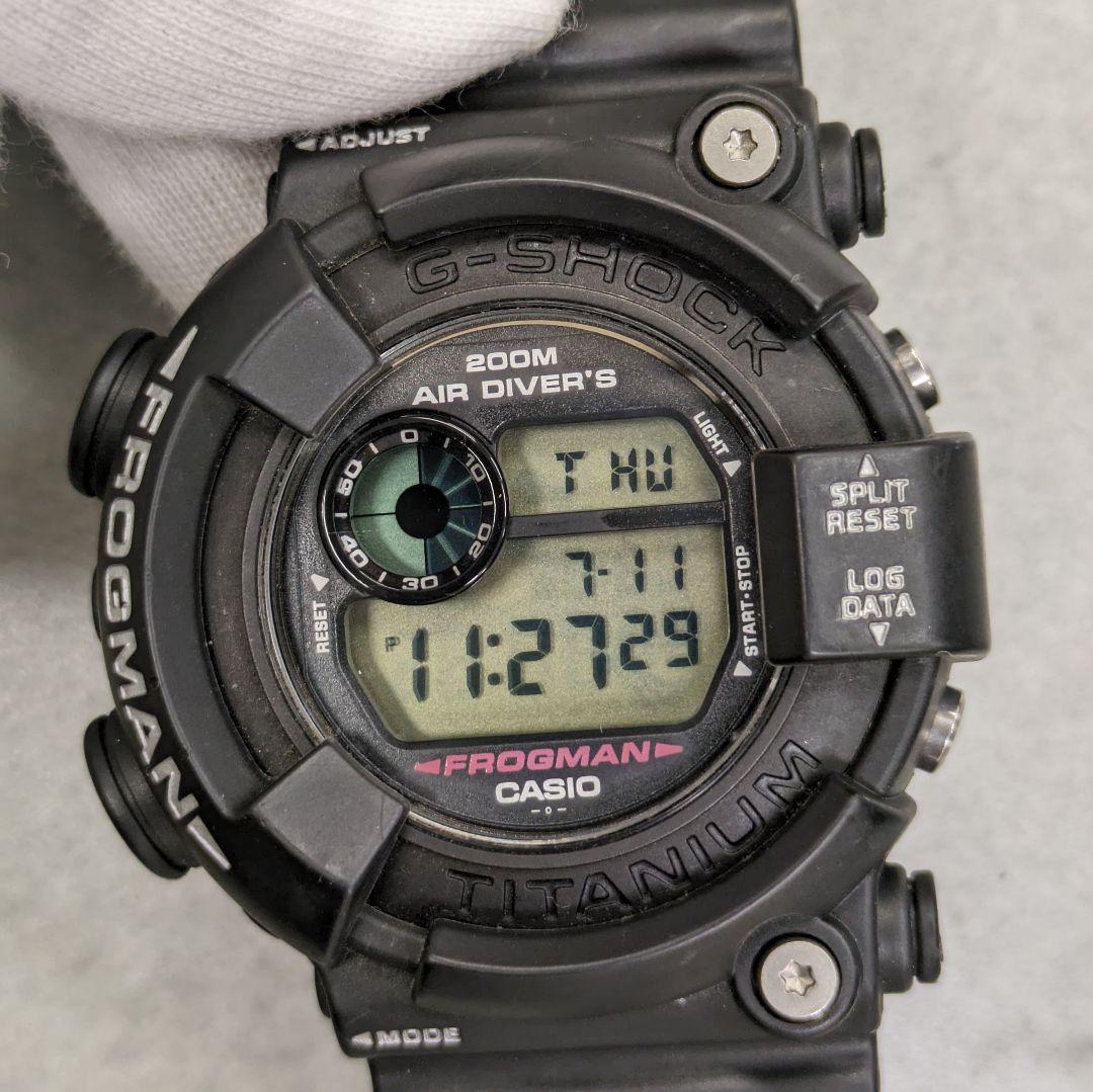 メン・イン・ブラック】カシオG-SHOCK フロッグマンDW-8200Z-1T - メルカリ
