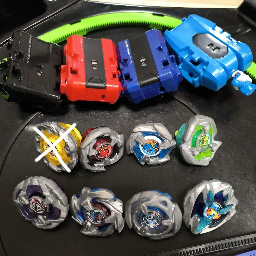 ベイブレードX セット ランチャー、スタジアム、バーストセットおまけ