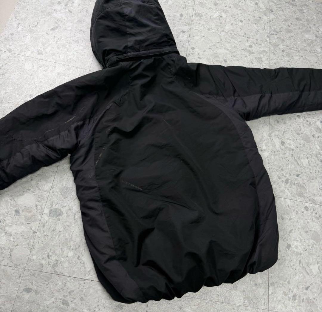 00s NIKE 中綿 フード付きナイロンジャケット テック系マウンテン