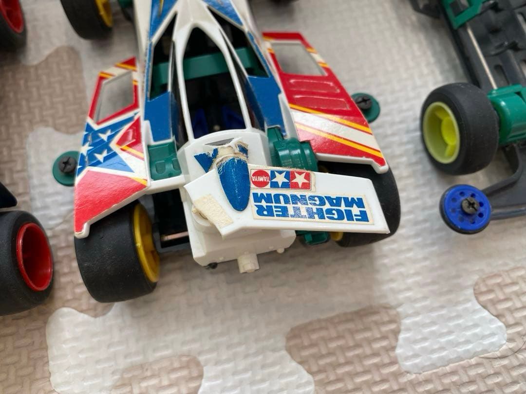 当時物】ミニ四駆 まとめ売り 11台セット レッツ&ゴー世代 ボックス付