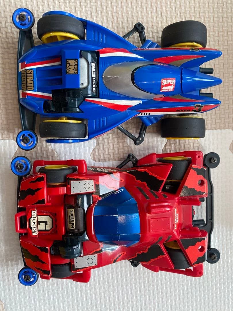 当時物】ミニ四駆 まとめ売り 11台セット レッツ&ゴー世代 ボックス付