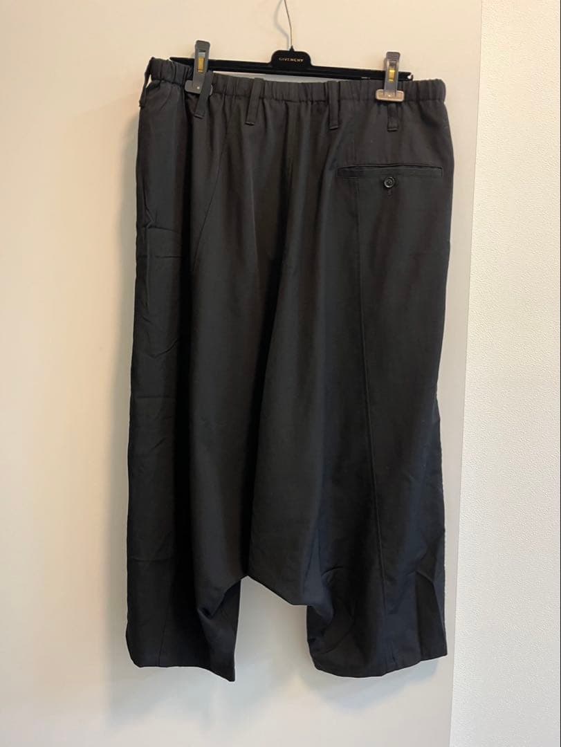 Yohji Yamamoto ヨウジヤマモト16SS縦接ぎサルエルパンツ - メルカリ