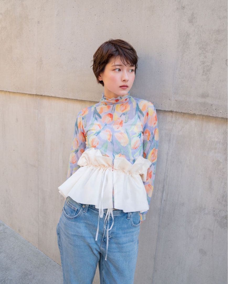 即購入可】poppy シースルートップス - メルカリ