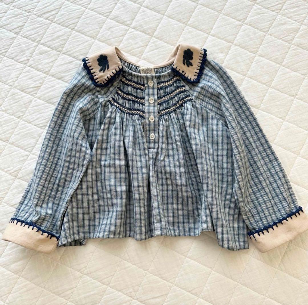 apolina アポリナ ブラウス 3-5Y