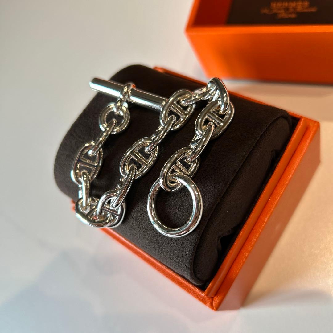 ★HERMES★シェーヌダンクル/MM/14コマ【新品】 HERMES（エルメス） ブレスレット シェーヌダンクル MM 14コマ