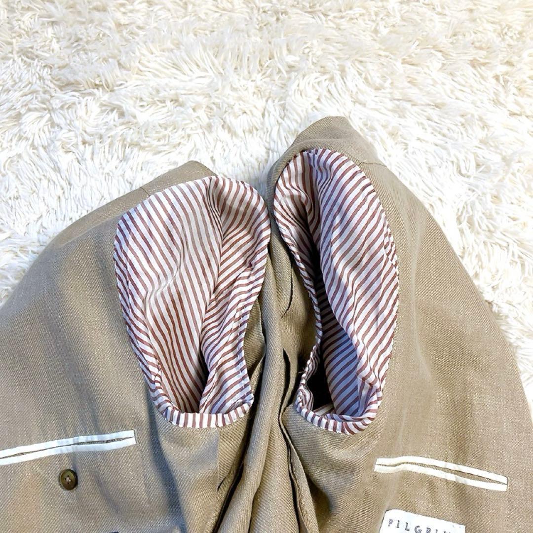 24SS・ゼニア】TOMORROWLAND PILGRIM テーラード 絹麻M - メルカリ