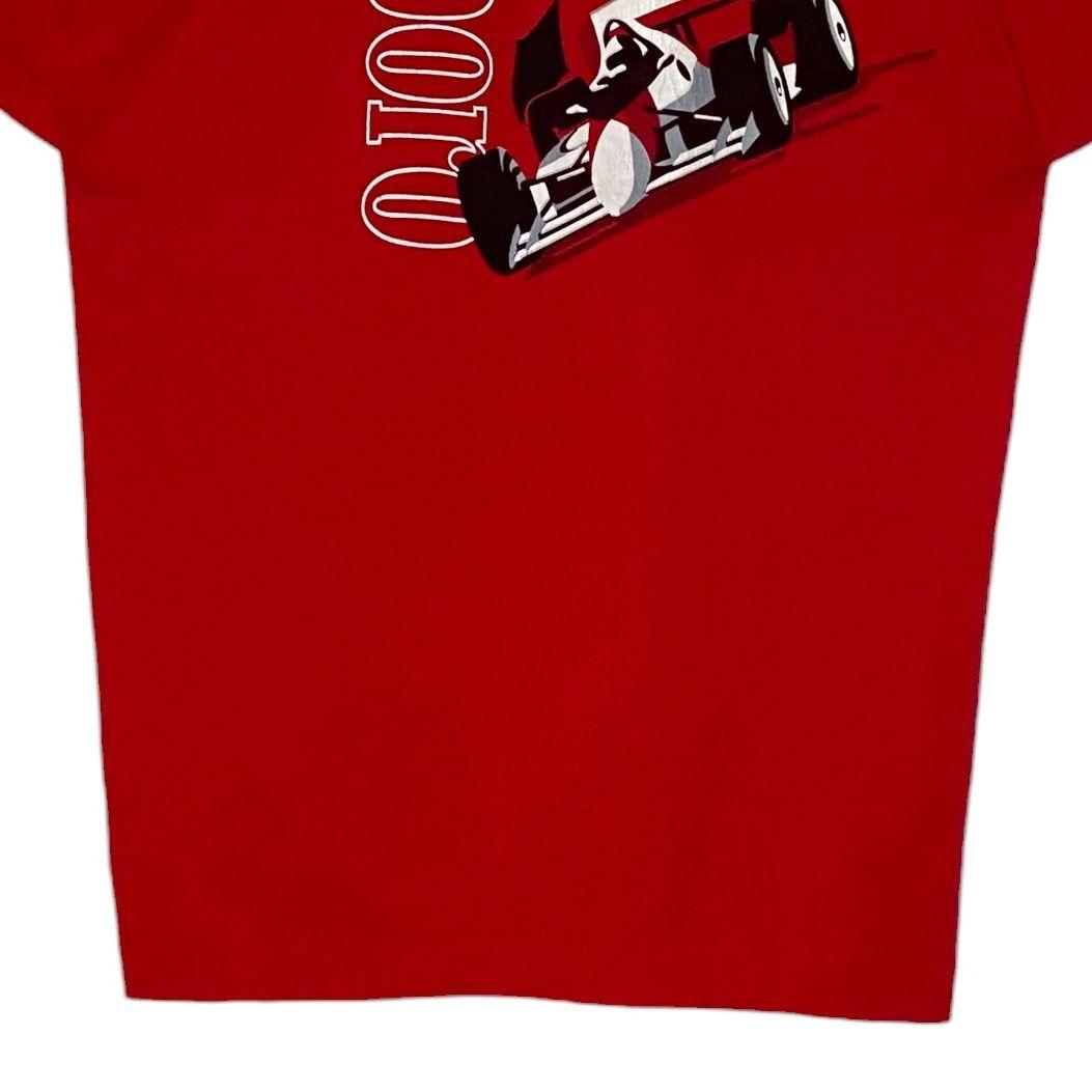 90sヴィンテージUSA製 マルボロレーシングTシャツ 赤 XLシングル