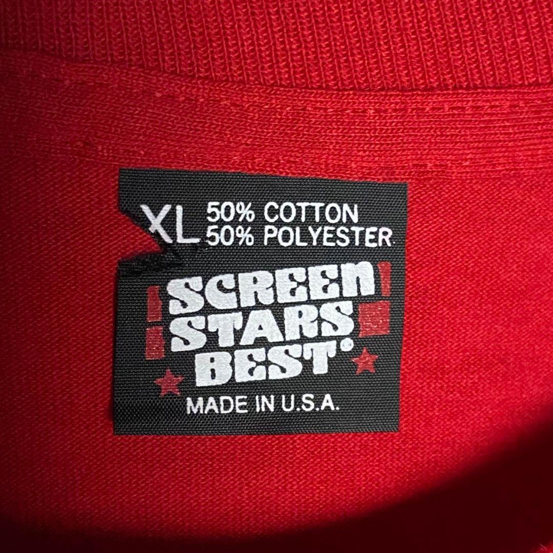 90sヴィンテージUSA製 マルボロレーシングTシャツ 赤 XLシングル