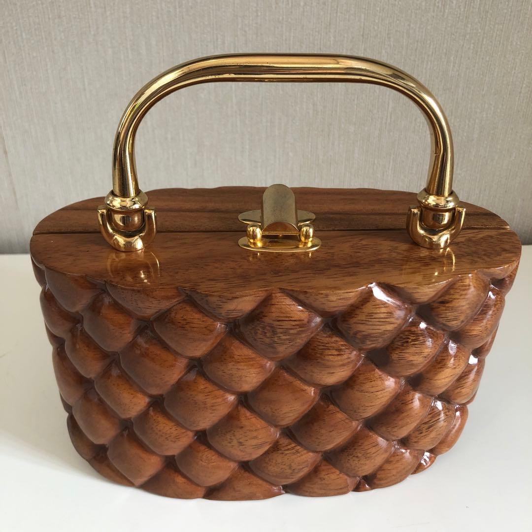 新品未使用】ティミー・ウッズ 木のバッグ - メルカリ