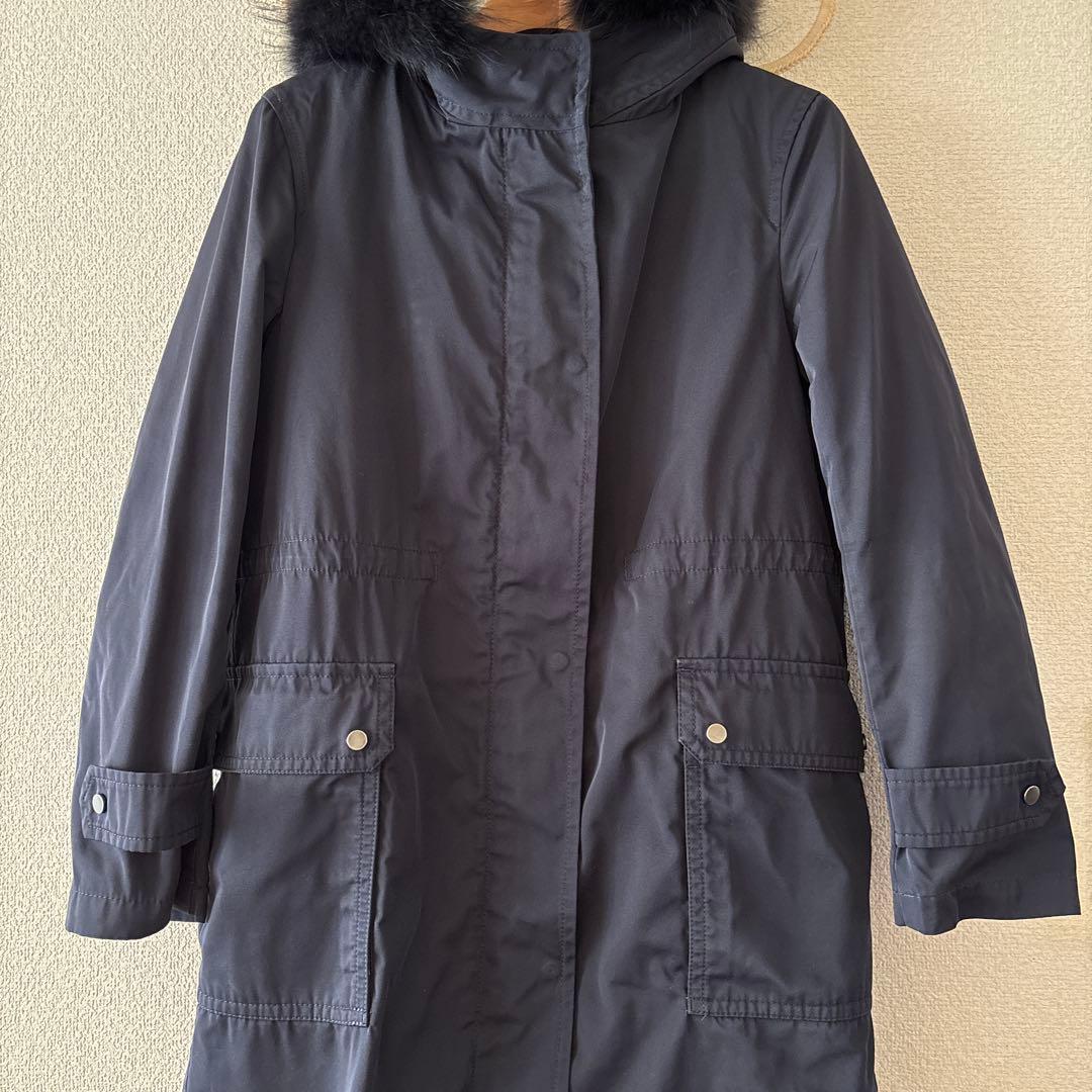 iCB ネイビー ダウン素材 モッズコート Mサイズ ネイビー 3way - メルカリ