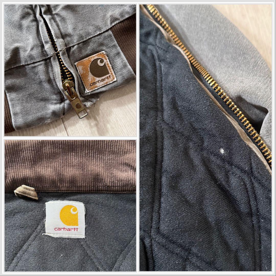 極フェード！Carhartt サンタフェジャケット 2XL チェスナット 茶