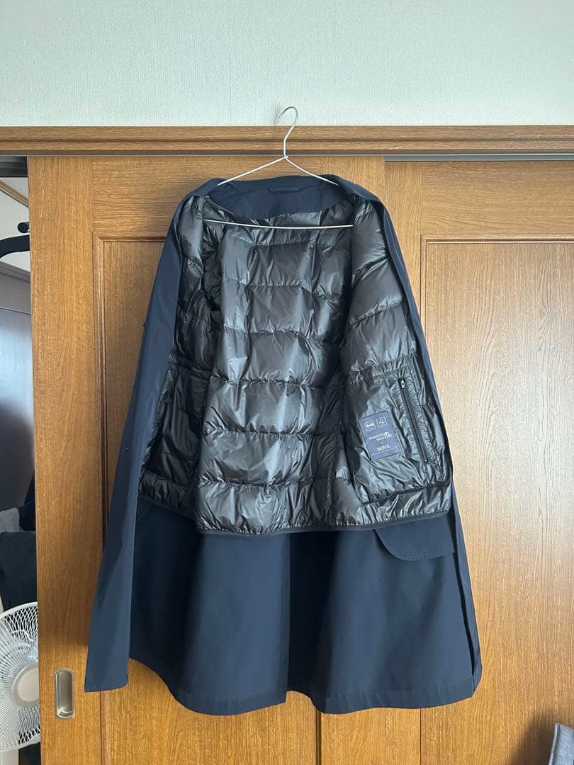 ウェストハムさん専用】鎌倉シャツ ステンカラーコート ライナーダウン