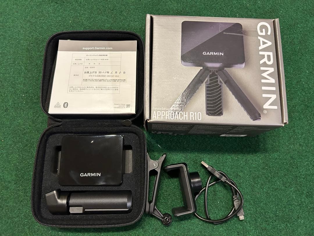 美品！GARMIN APPROACH R10 楽天市場】ガーミン GARMIN Approach R10 ポータブル弾道測定器 010