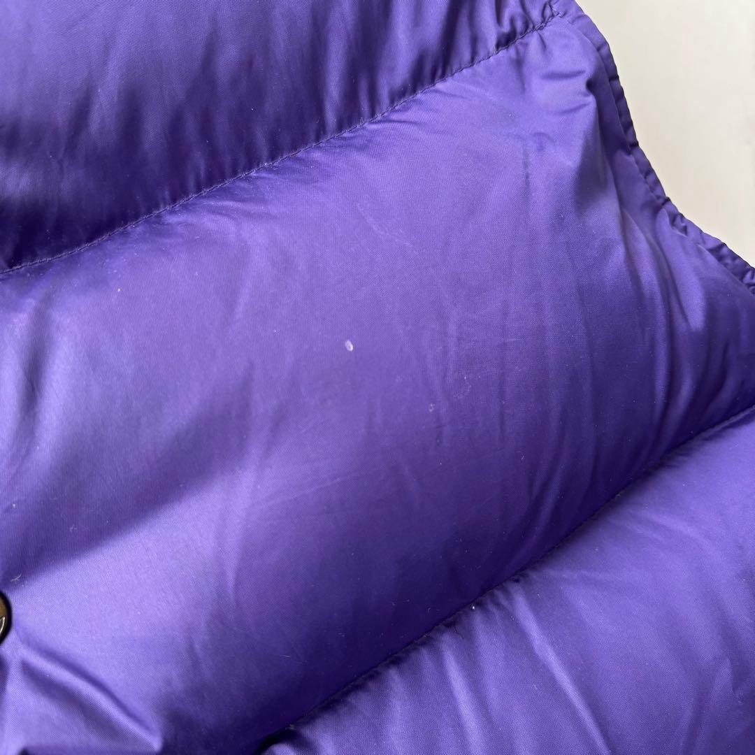 90s L.L.Bean ダウン ベスト M エルエルビーン パープル