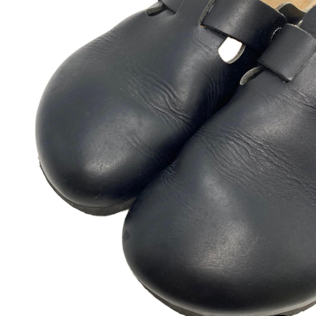 1049 BIRKENSTOCK ボストン レザー 黒 28.5cm